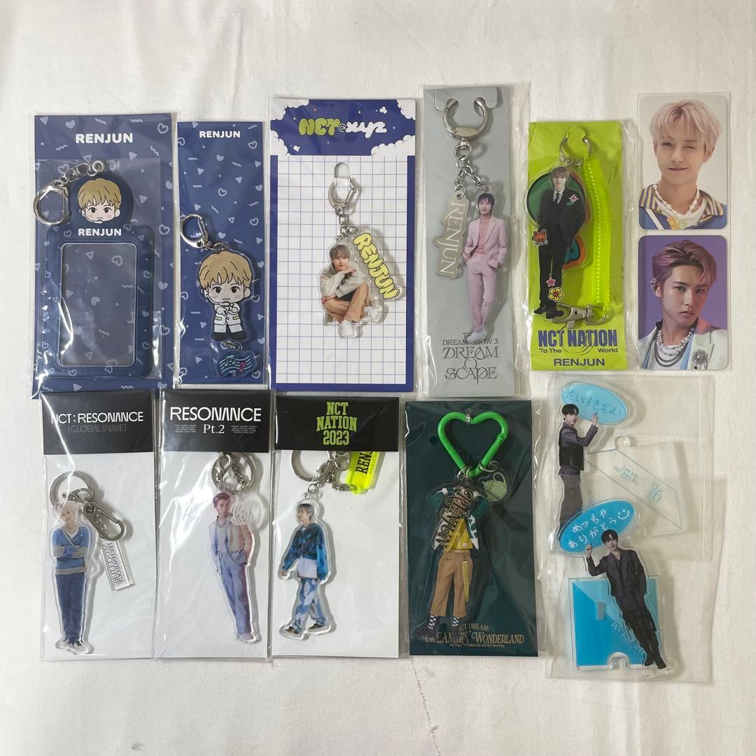 NCT DREAM ロンジュン アクキー セット 新品未開封】NCT WISH サクヤ SAKUYA アクリルキーホルダー アクキー