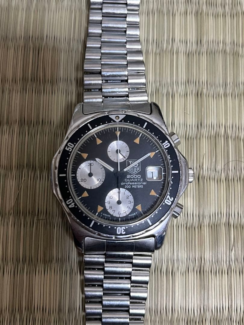 R*B様 90sビンテージ タグ・ホイヤー2000プロフェッショナル200m防水