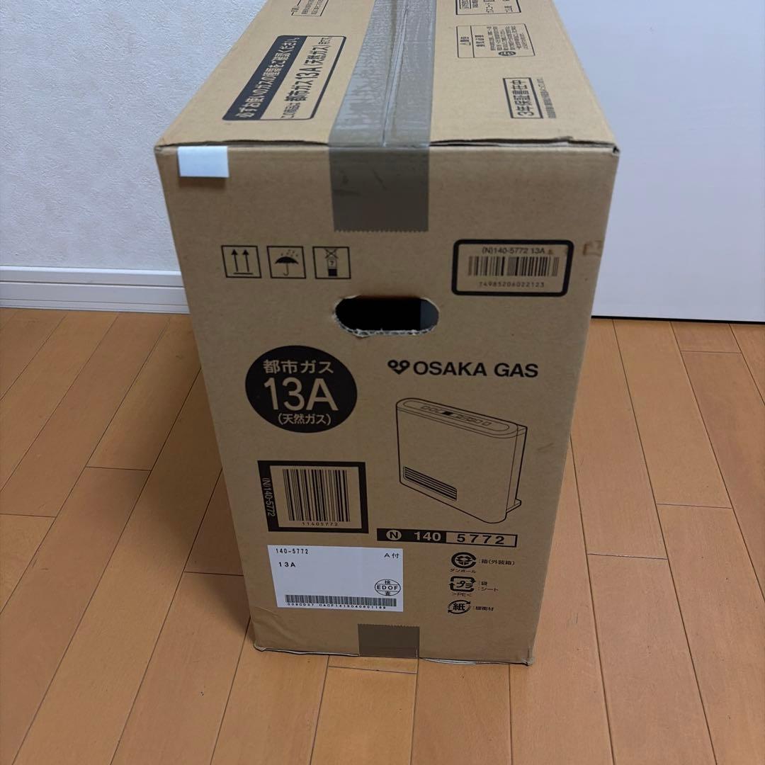 新品未使用】OSAKA GAS ガスファンヒーター N 140-5772型 - メルカリ