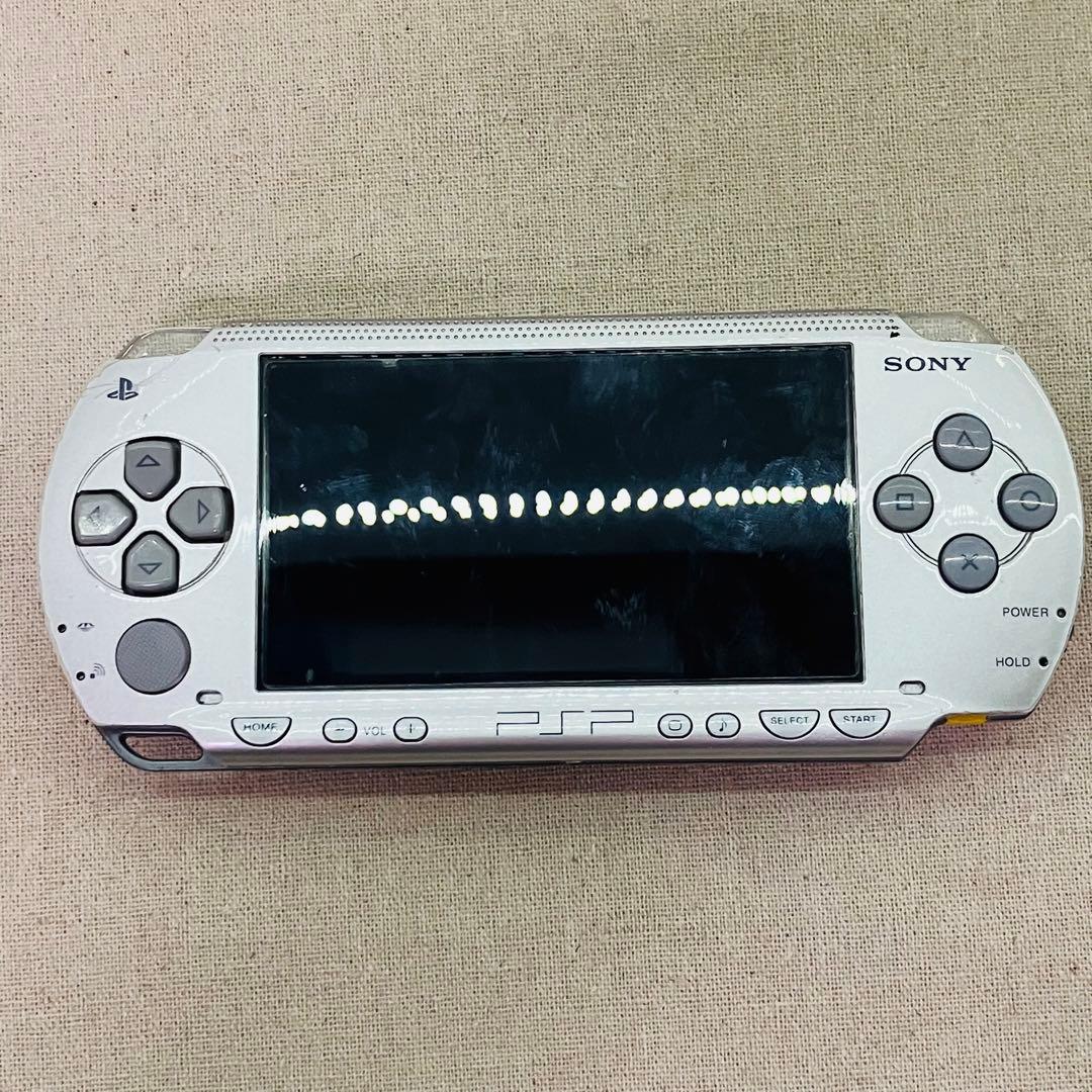 動作確認済 PSP本体 [シルバー] PSP-1000 新品バッテリー付 - メルカリ