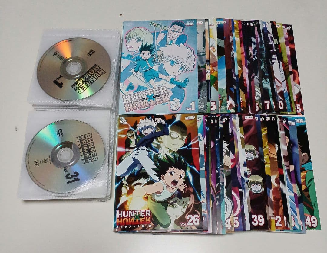 アニメ　DVD　HUNTER×HUNTER ハンターハンター　全49巻セット Amazon.co.jp: HUNTER×HUNTER ハンター ハンター [レンタル落ち] 全49