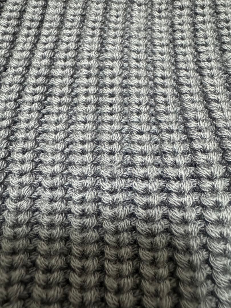 希少色】21AW BATONER シグネチャークルーネック パープル サイズ2