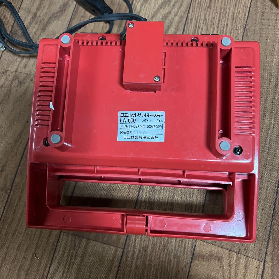 ホットサンドトースター EW-600 レッド - メルカリ