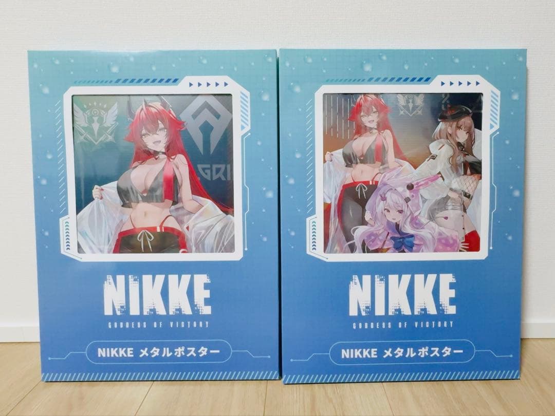 勝利の女神 NIKKE GIGO限定 メタルポスター レッドフード - メルカリ