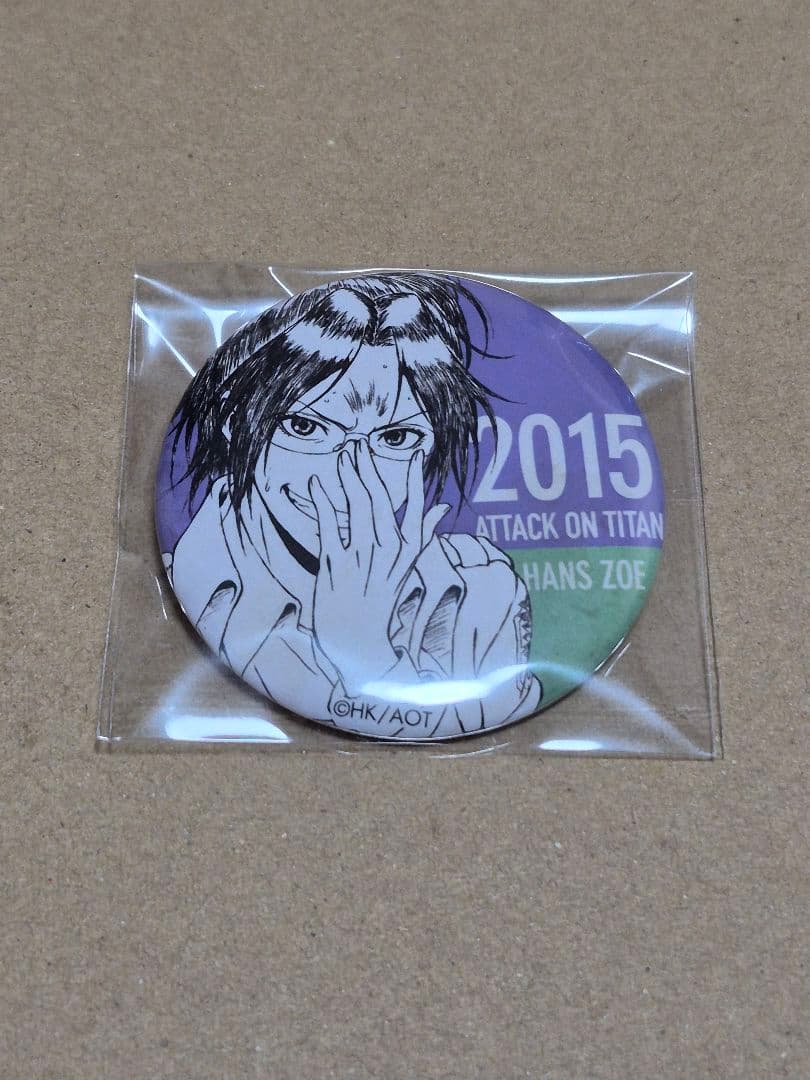 進撃の巨人 WIT STUDIO 原画展 缶バッジ ハンジ - メルカリ