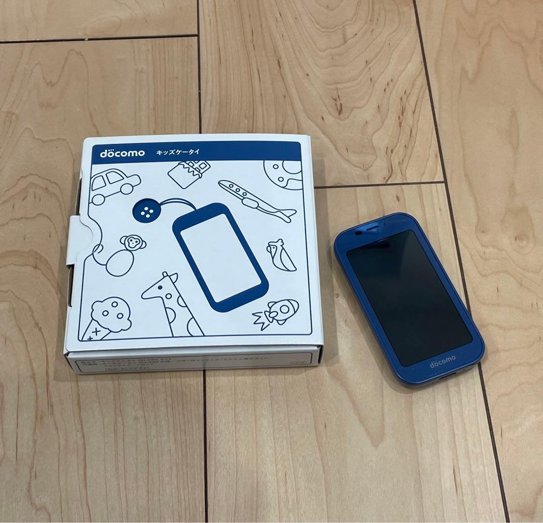 新品未使用】ドコモ キッズケータイ SH-03M 青色 - メルカリ