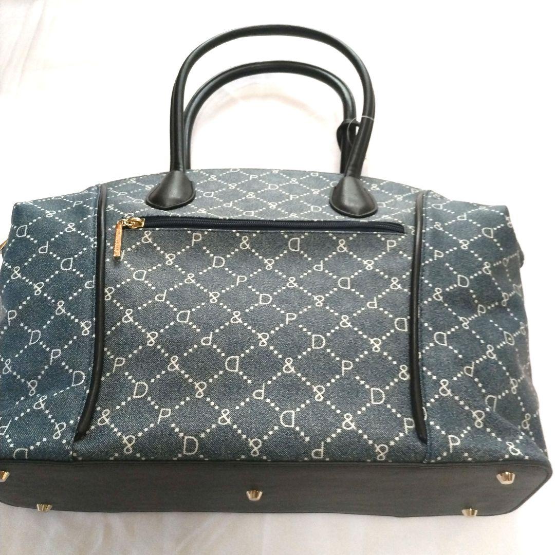 新品ピンキー＆ダイアンデニム柄 ロゴ入りトートバッグ バッグ タグ