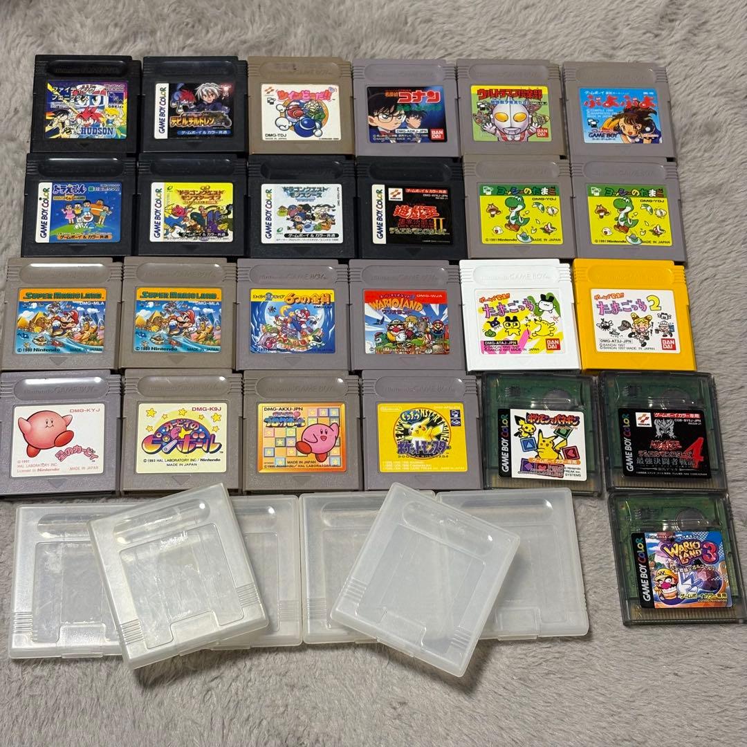 ル*ク様 ゲームボーイ ゲームボーイカラー 23種25本セットまとめ