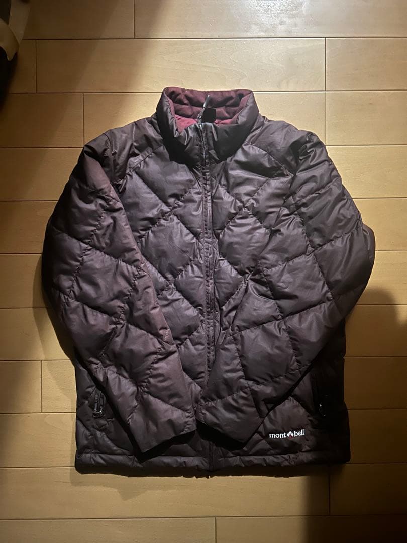 90s mont-bell モンベルダウンジャケット キルティング