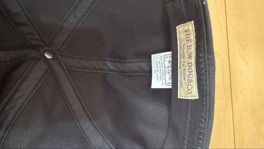 帽子 THE H.W.DOG & Co.TRUCKER CAP 40