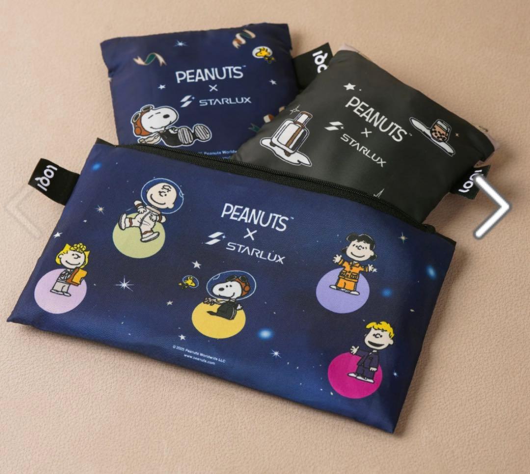 スヌーピー　スターラックス航空　LOQI エコバッグ スヌーピー スターラックス航空 LOQI エコバッグ - メルカリ