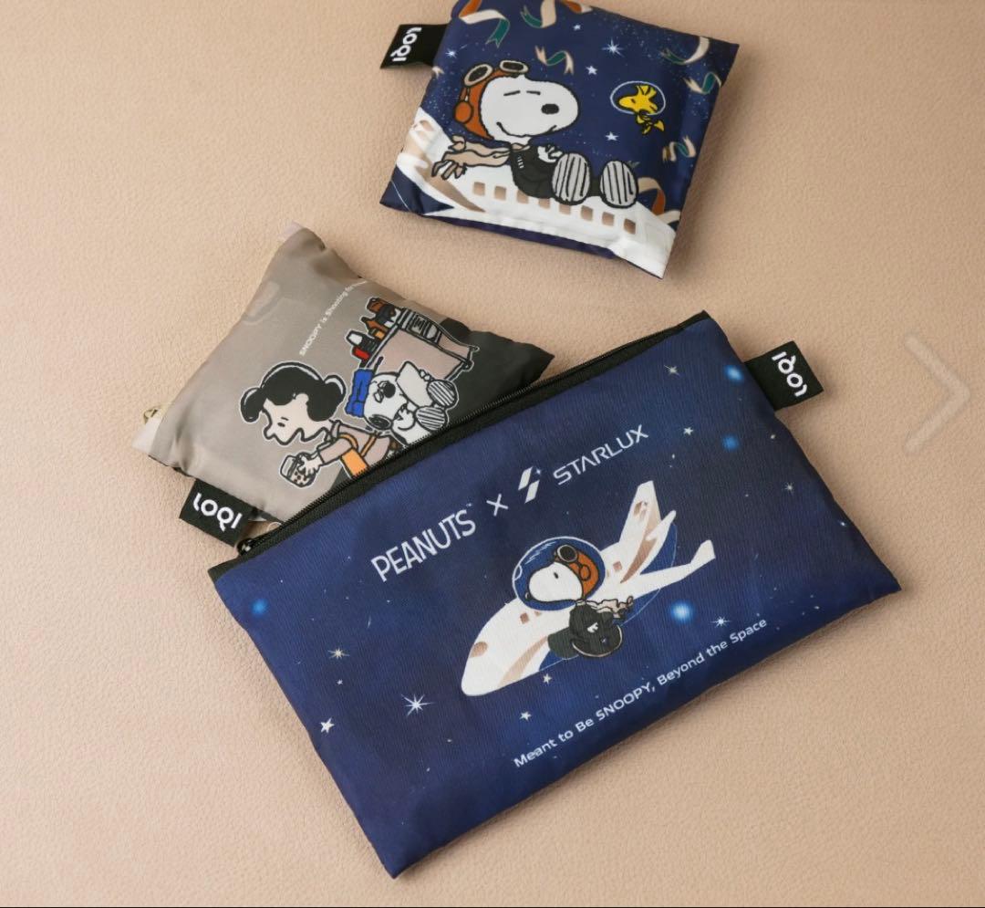 スヌーピー スターラックス航空 LOQI エコバッグ - メルカリ