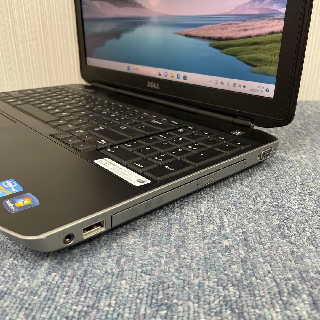 DELL デル ノートパソコン Windows11 爆速SSD搭載 初期設定済み