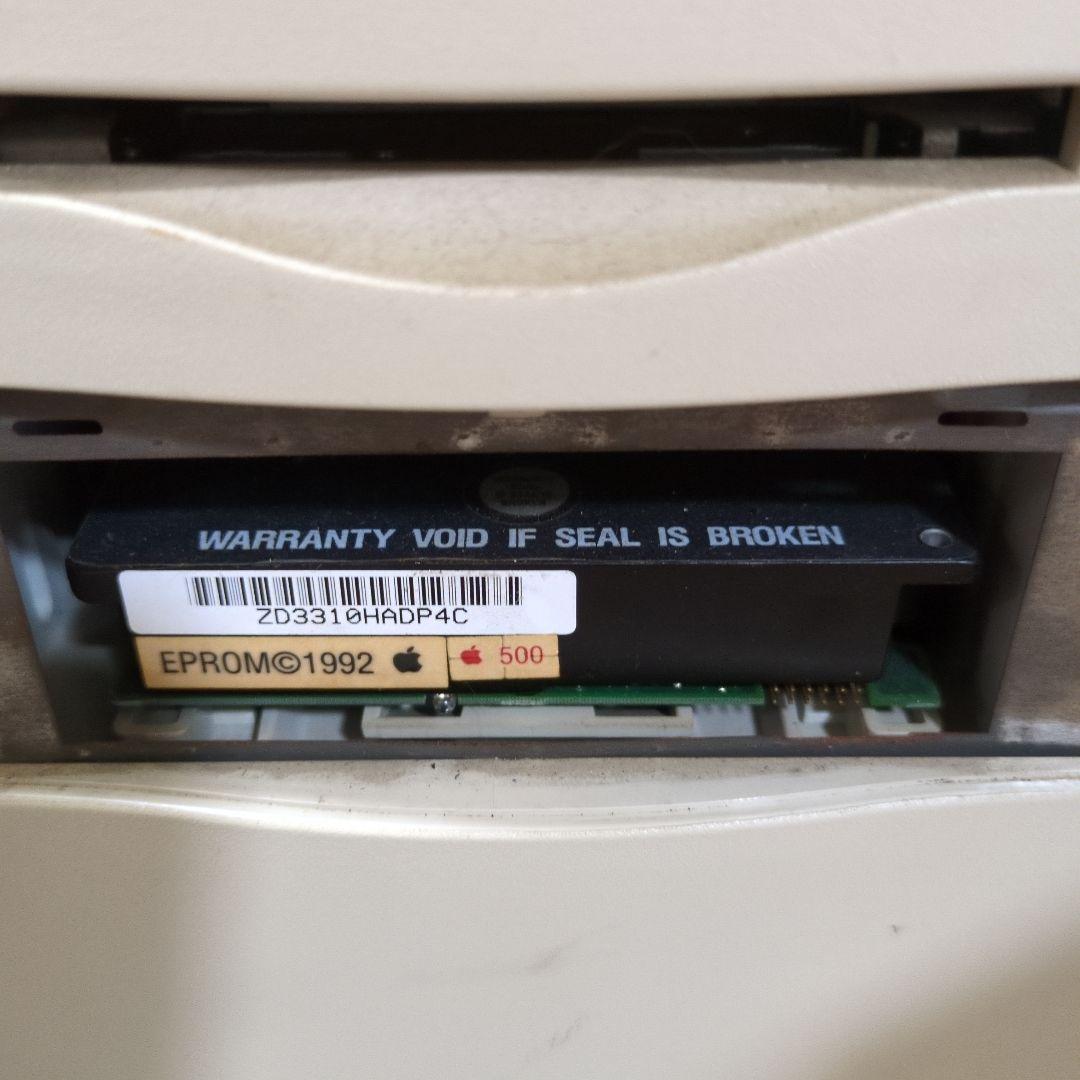 動画アップしました！Apple マッキントッシュ 840 AV 通電確認済み！