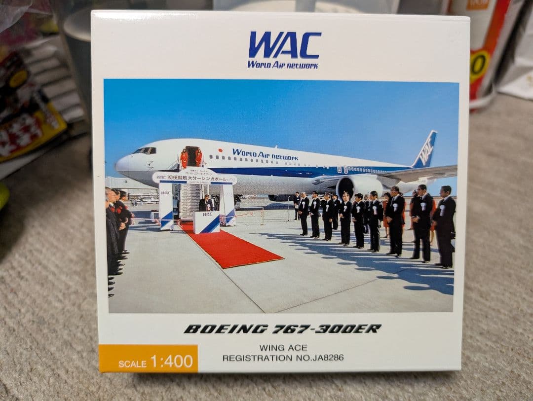 全日空商事 1/400 WAC ワールド エア ネットワーク 767−300ER - メルカリ