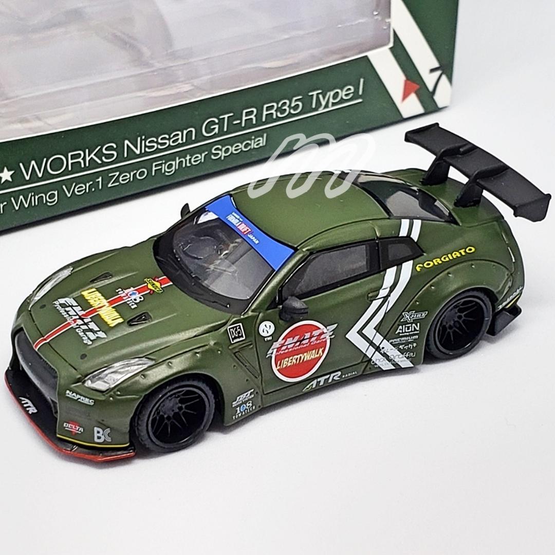 MINI GT LB☆WORKS GT-R R35 Zero Fighter - メルカリ