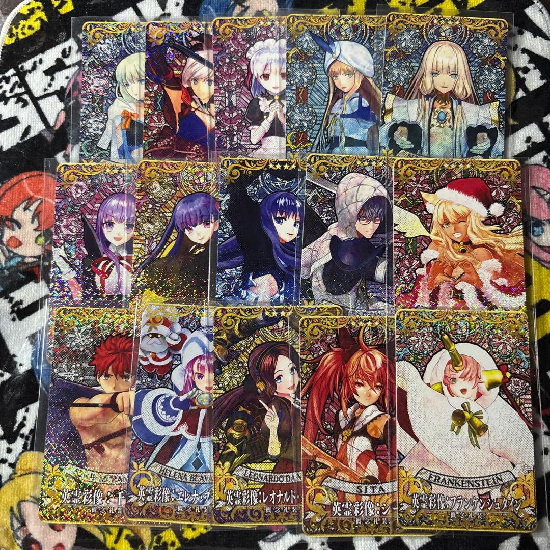 FGOアーケード 英霊彩像 コンプリート コンプ フェイタル 限定礼装