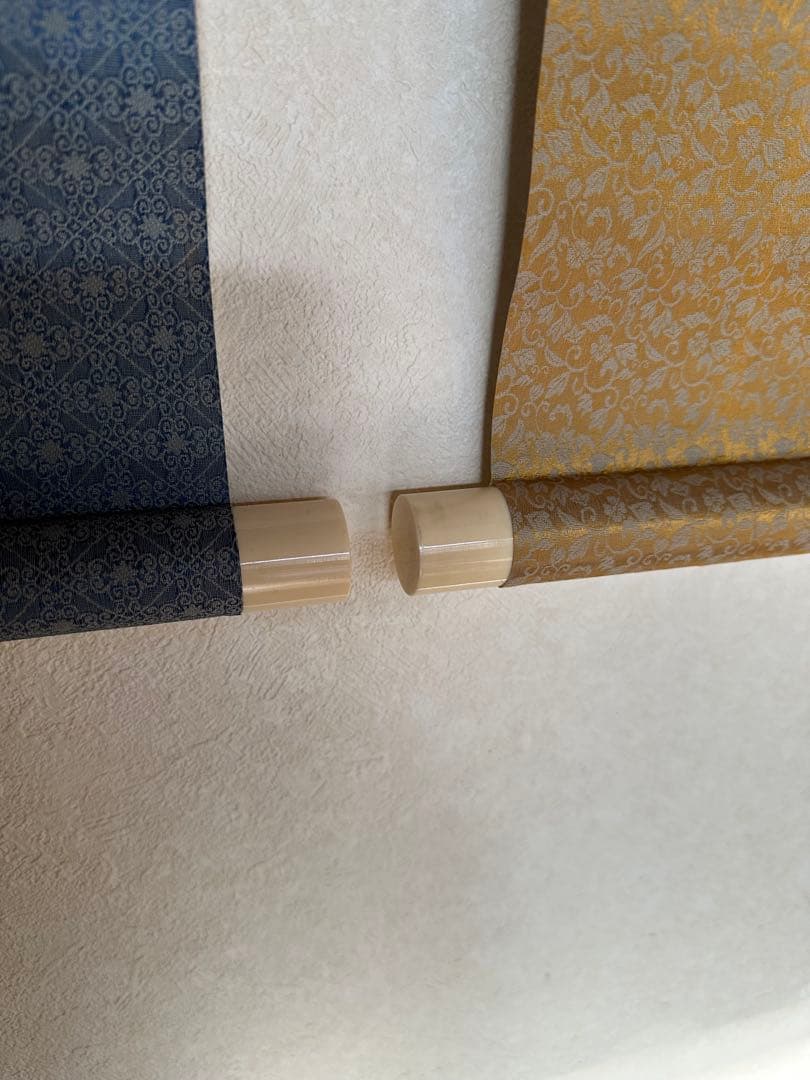 中国美術 寒山拾得 対幅 拓本？ 寒山寺 掛け軸 - メルカリ