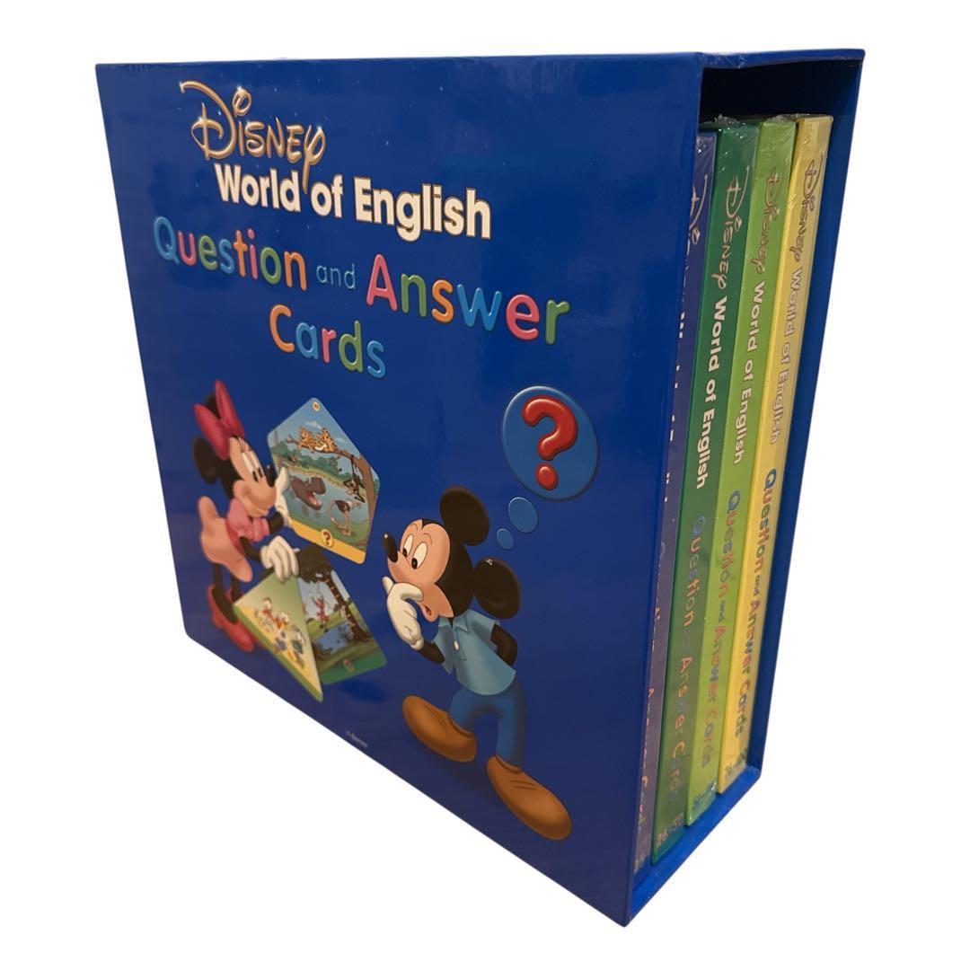 【全箱未開封】最新版 DWE Q&Aカード　ディズニー英語 価格見直し】Q&Aカード 最新版 ディズニー英語 DWE 【未開封あり