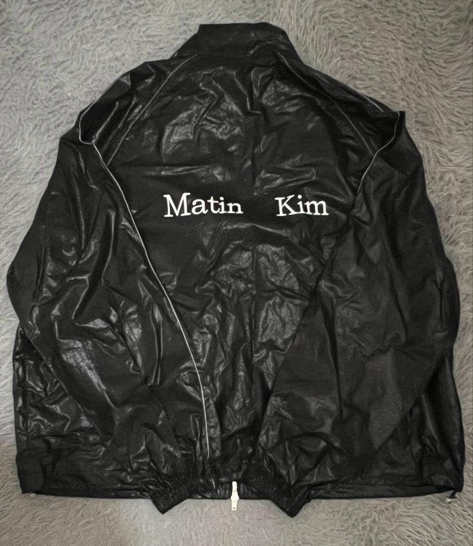 Matin Kim ジャケット ブラック POCKET LEATHER MIDI JACKET IN BLACK – Matin Kim