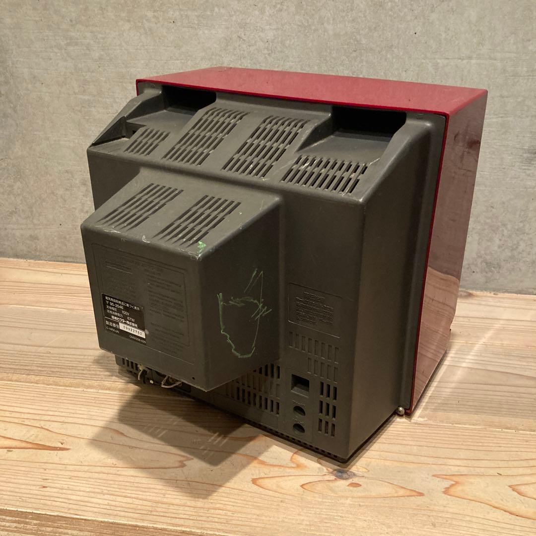昭和レトロ 赤テレビ 4台 ビクター シャープ ナショナル ソニー