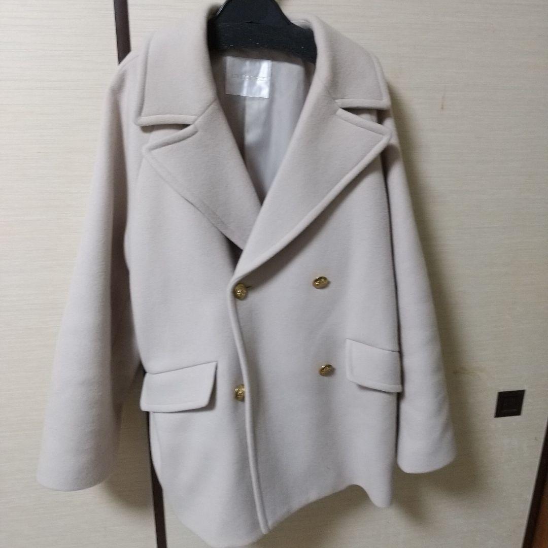 リヴドロワ美品ラグランピーコート38サイズ ベージュ 予約【2024年アウター総選挙2位/2サイズ展開】ラグランPコート | RIVE