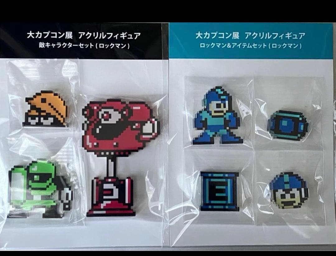 大カプコン展 ロックマンアクリルフィギュア3種セット - メルカリ