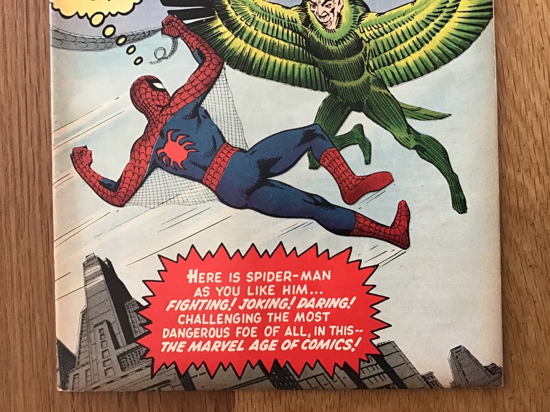 アメージングスパイダーマン #7 アメコミリーフ 1963年出版 - メルカリ