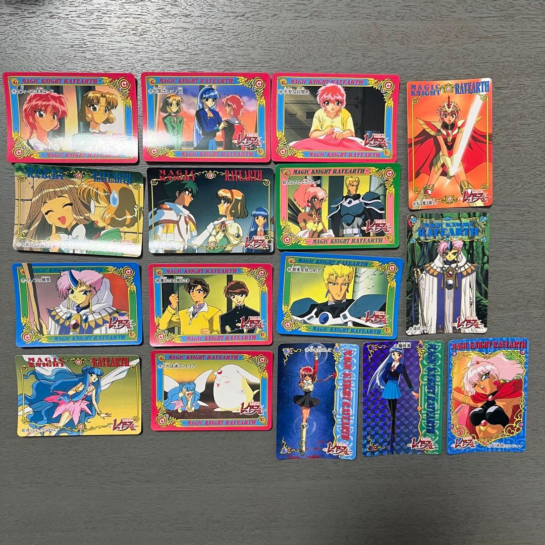 魔法騎士レイアース トレーディングカードセット - メルカリ
