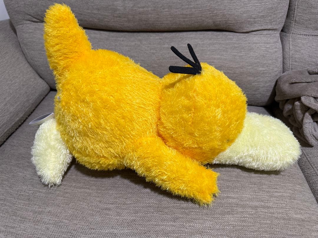 コダック　めちゃもふぐっとくつろぎタイム　ぬいぐるみ　プライズ ポケットモンスター めちゃもふぐっと くつろぎタイムぬいぐるみ