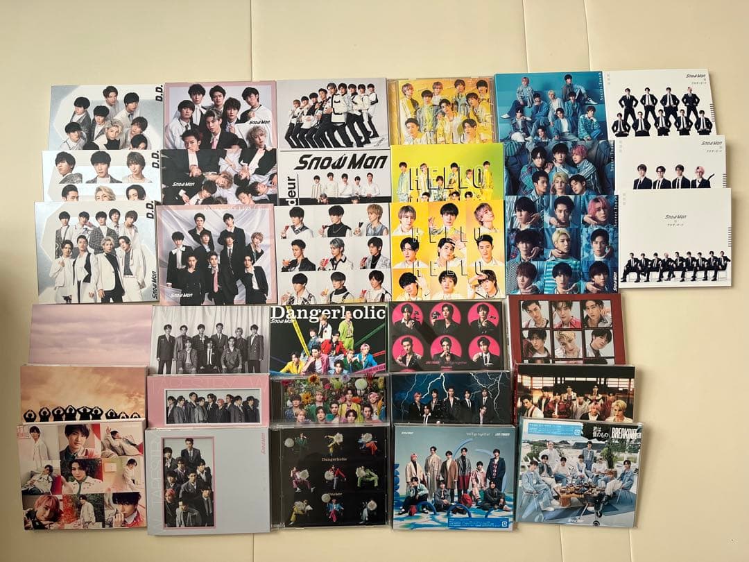  Man CD.アルバムセット売り ☆SnowMan☆CD アルバム 購入特典など まとめてセット(DVD付き) - メルカリ