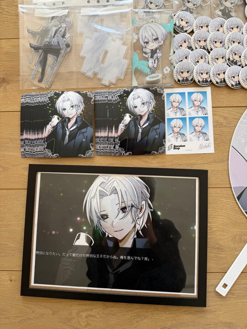 まとめ売り】SneakerStepにしき グッズ 缶バッジ アクキー アクスタ