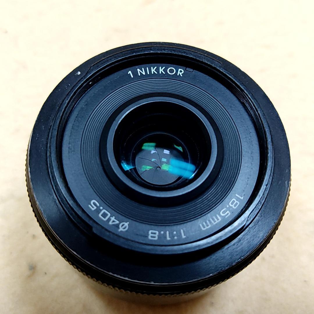 単焦点レンズ Nikon 1 NIKKOR 18.5mm f/1.8 ブラック