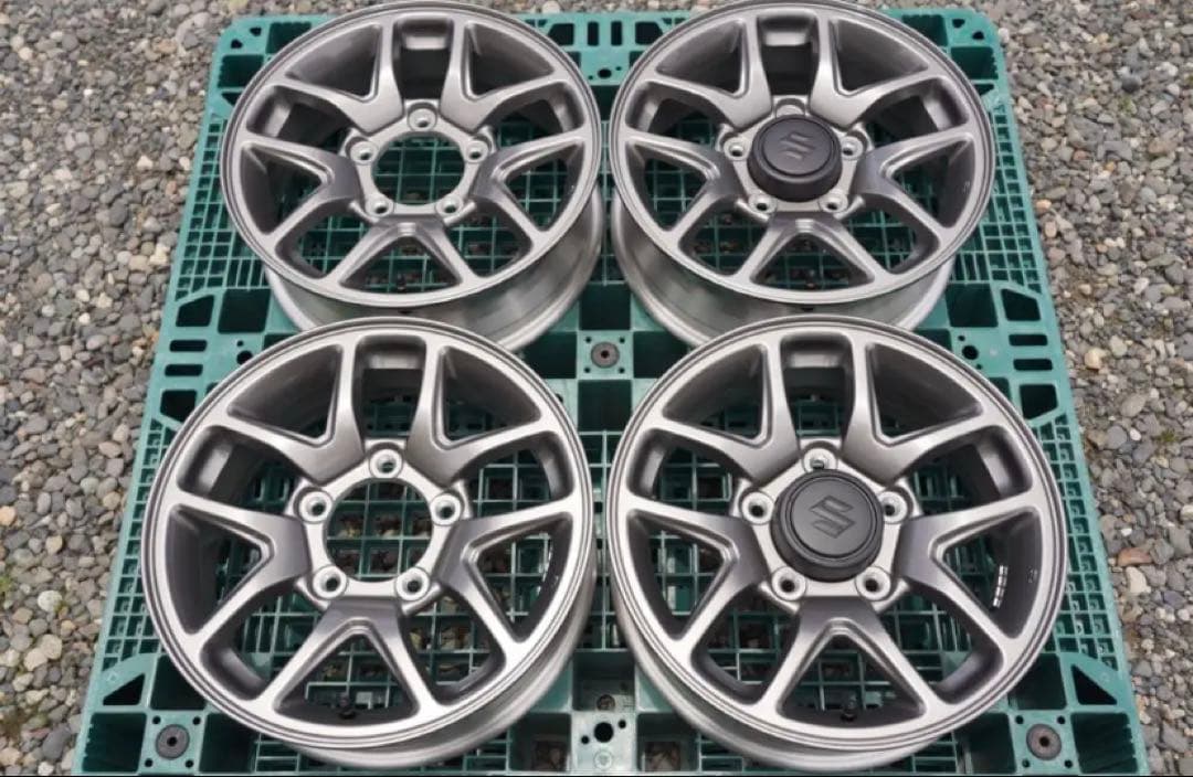 JB64 ジムニー XC 純正アルミホイール 4本 - メルカリ