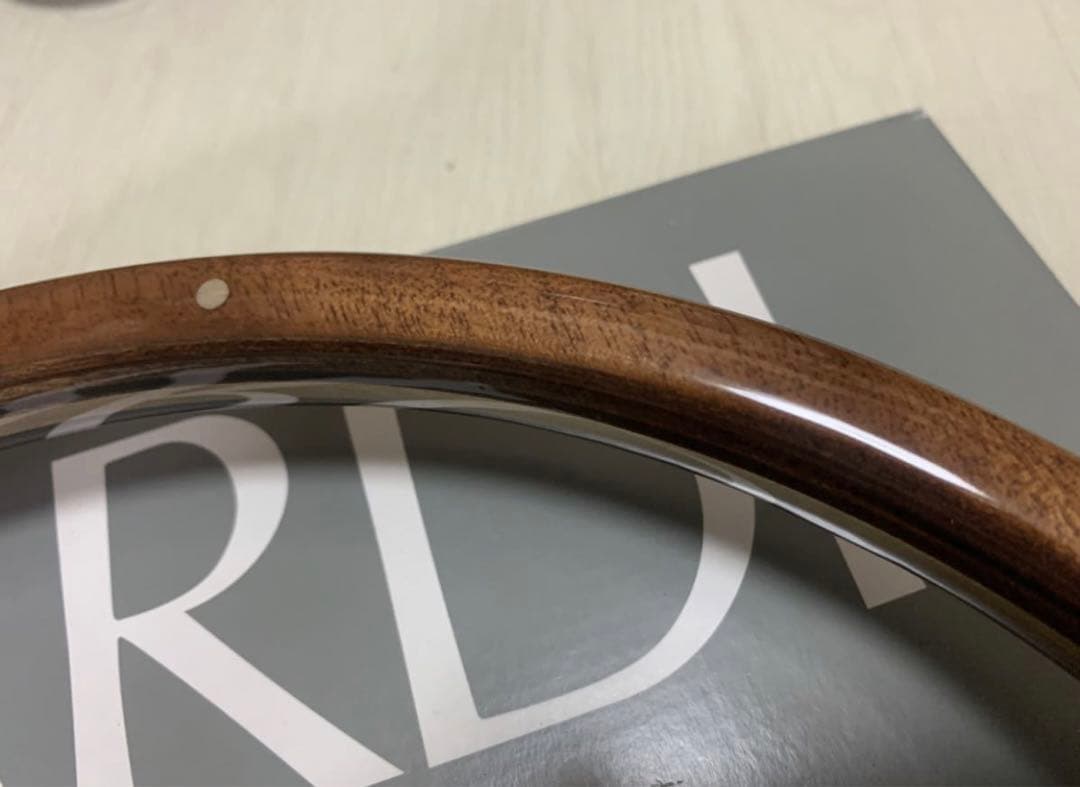 【新品】ウッドステアリング【36.5Φ】ヴィンテージ　旧車　現行車等に