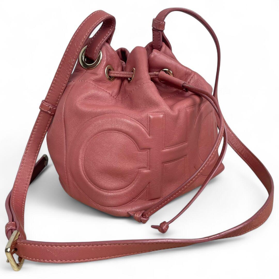 美品　ジミーチュウ　ジュノ　ショルダーバッグ 巾着　ローズウッド レザー Amazon | [ジミーチュウ] ショルダーバッグ JUNO S ナッパレザー