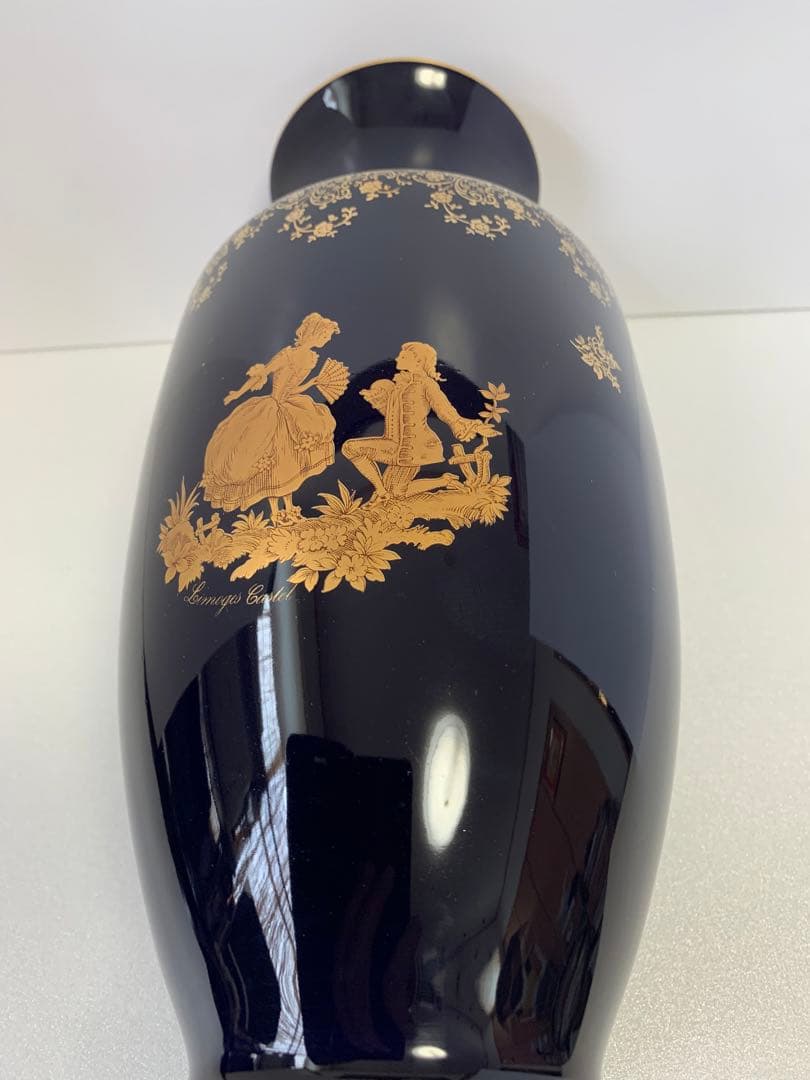 あらし様用〜⭐︎LIMOGES CASTEL フランス製 22金 花瓶♪ - メルカリ