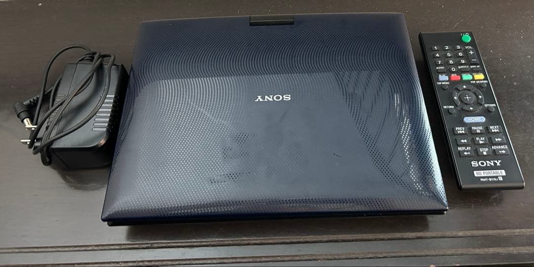 SONY BDP-SX910 ブルーレイプレーヤー ACアダプター、リモコン付き Amazon | ソニー 9V型 ポータブルブルーレイプレーヤー/DVDプレーヤー