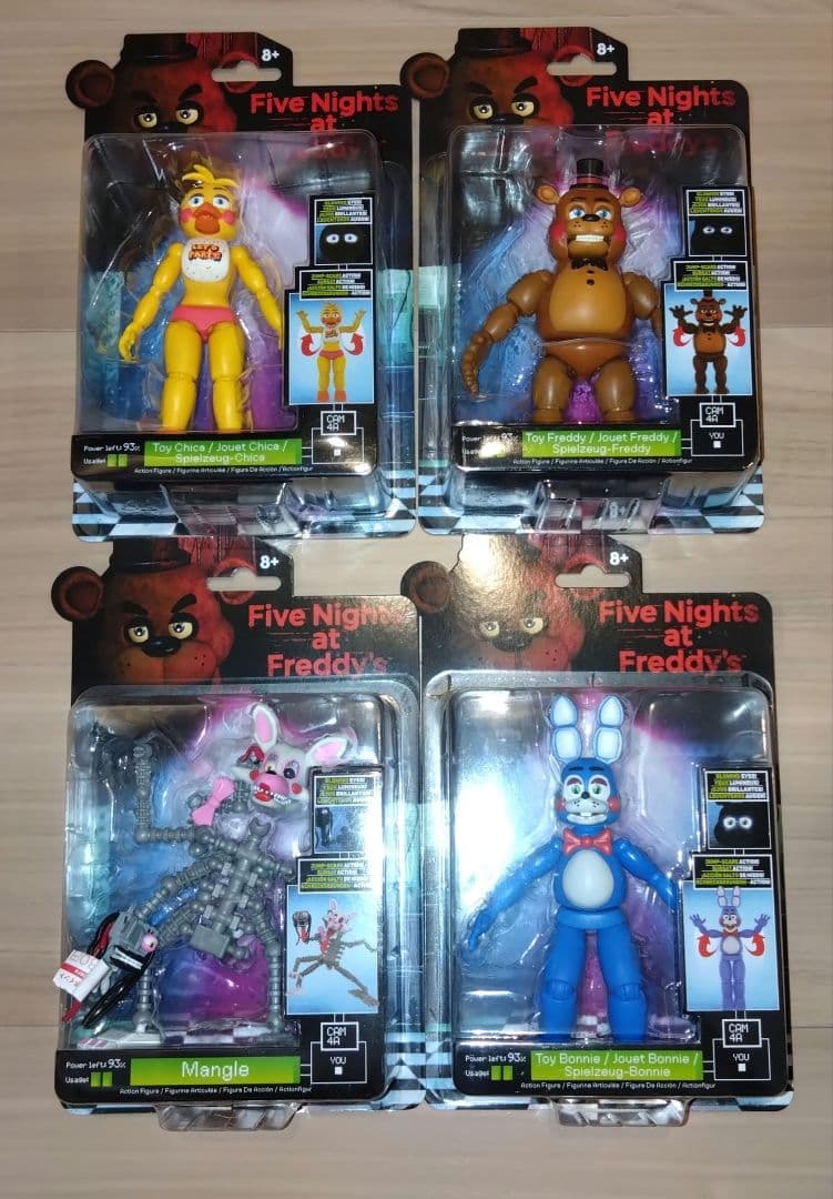 ファイブナイツアットフレディーズ2 アクション フィギュア コンプ