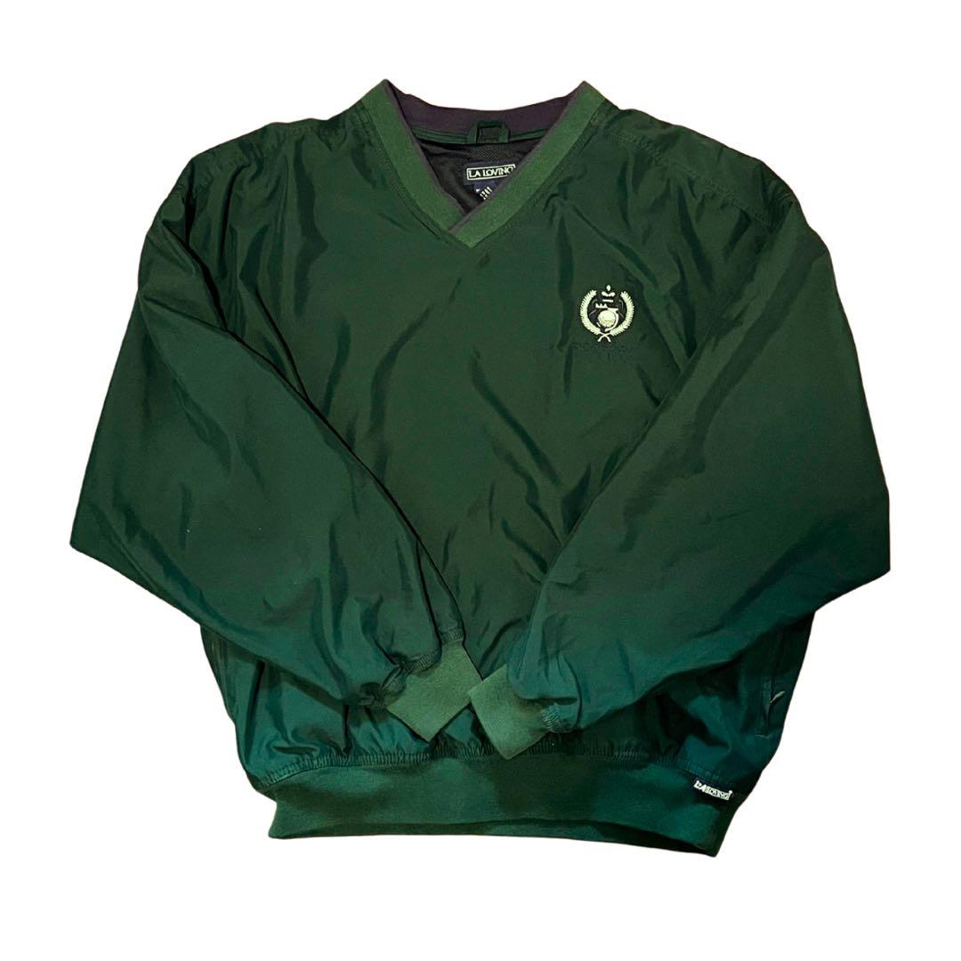 LA LOVING ゴルフウェア THE DOCTORS グリーン ユニセックス ピン（PING）（メンズ）ゴルフウェア 速乾 半袖 ハイネックシャツ 621