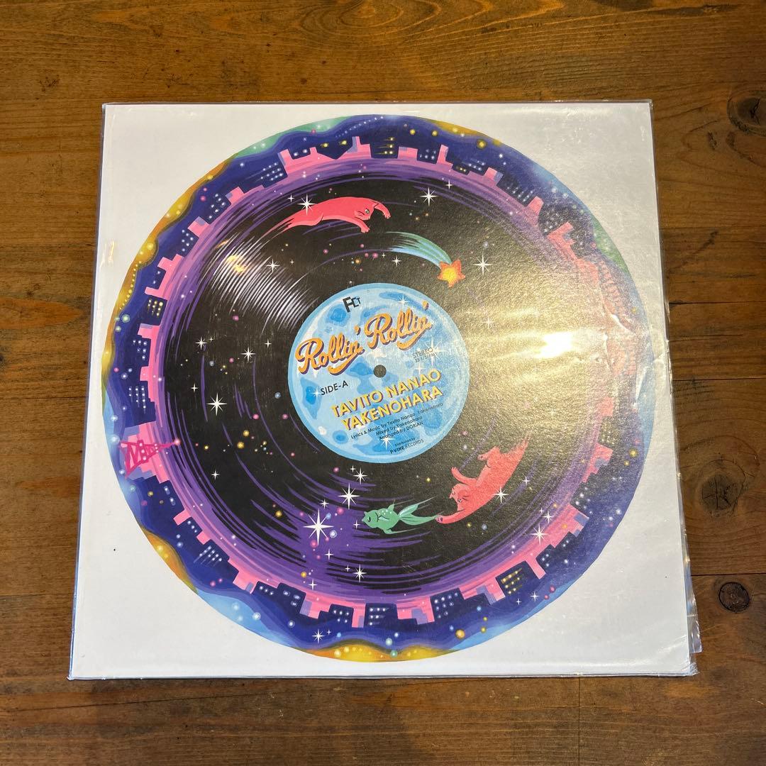 ローリンローリン　やけのはら　レコード 七尾旅人 X やけのはら / ROLLIN' ROLLIN' [LP - PLP-6388]：JAPANESE