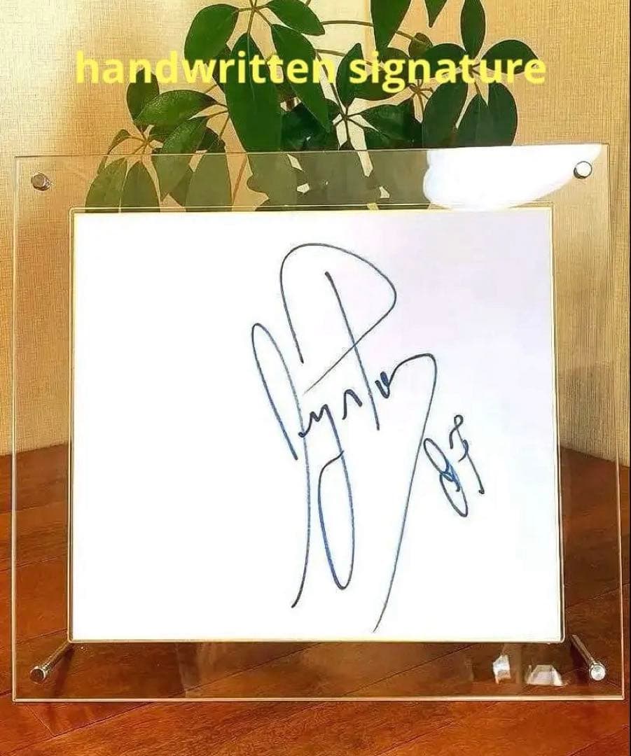 1987年第2期HONDA F1メモリアル アイルトンセナ直筆サイン入額装品