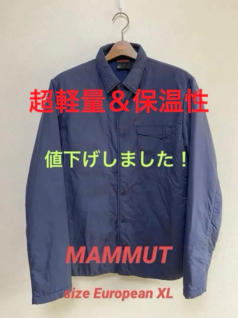 MAMMUT ネイビー ナイロンジャケット XL MAMMUT（マムート） ナイロンジャケット メンズ : ZOZOTOWN Yahoo!店