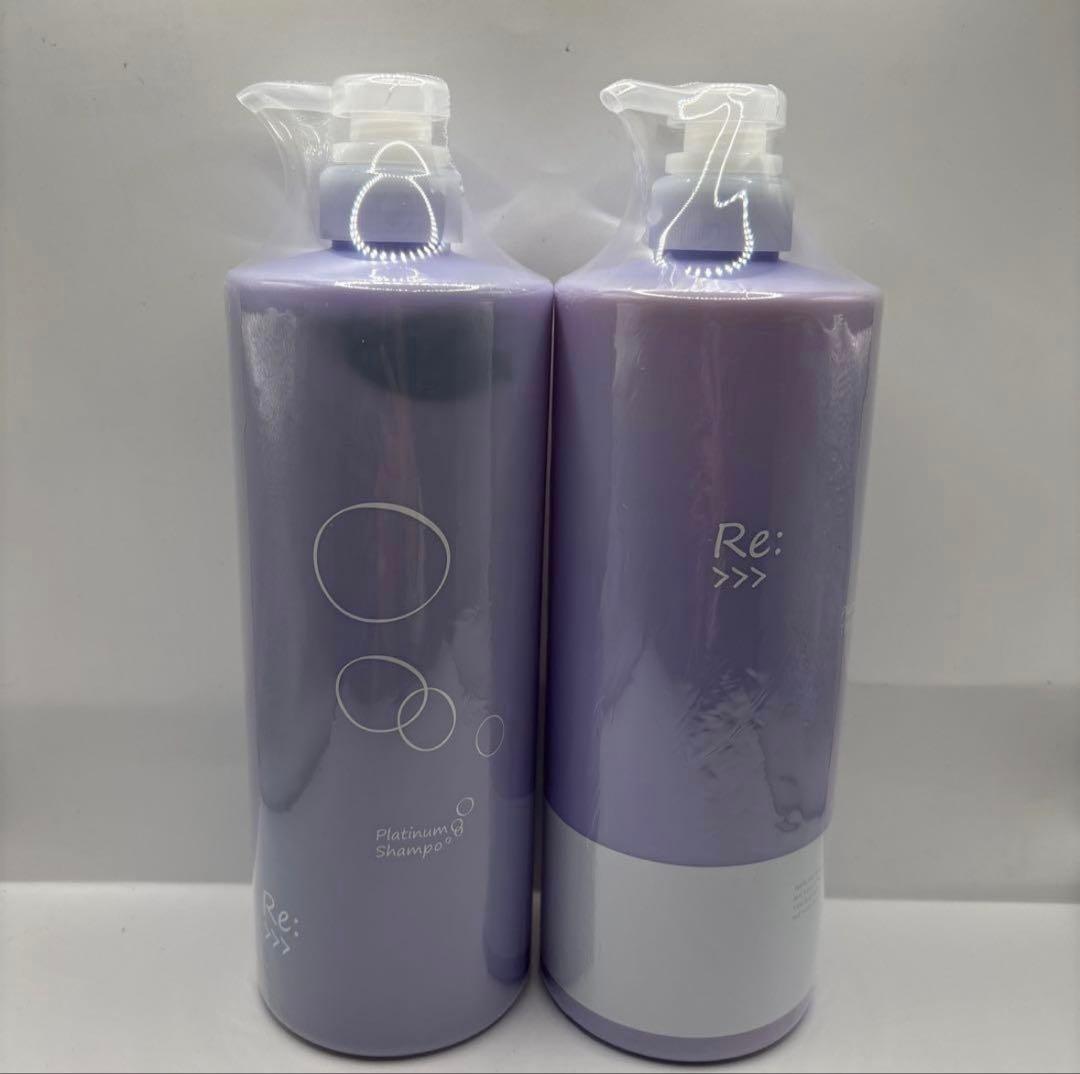 アジュバン　リ：プラチナムシャンプー1000mL ＆トリートメント1000g アジュバン リ: プラチナム シャンプー 1000mL + トリートメント 1000g