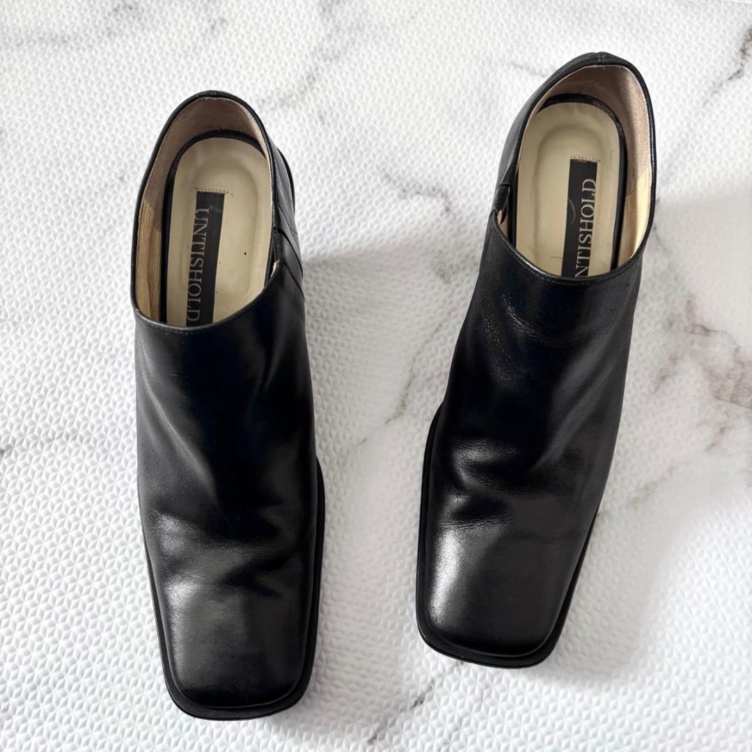 UNTISHOLD Naty -2 Leather ブラック　39 24.5cm