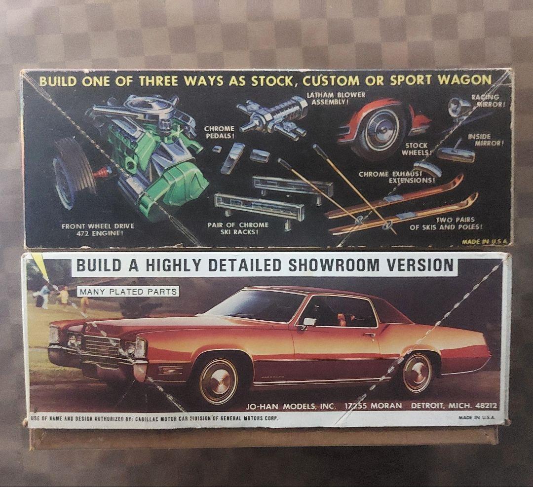 1969/1970】 キャデラックエルドラド プラモデル Jo-Hanジャンク