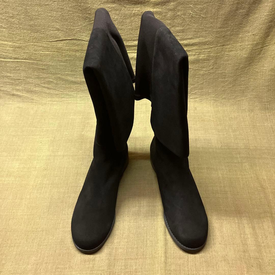 【まめ】23.5cm スチュアート ワイツマン 5050 ニーハイブーツ