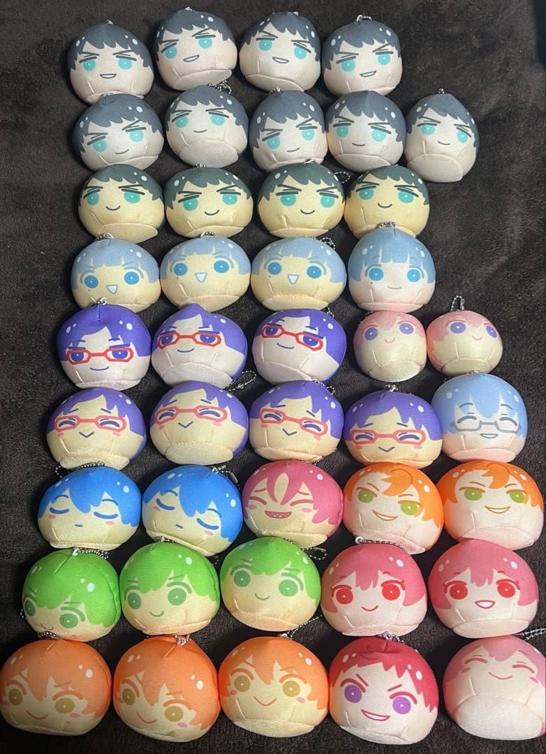 Free! おまんじゅうにぎにぎマスコット グッズ-マスコット】TVアニメ「Free!」 おまんじゅうにぎにぎ