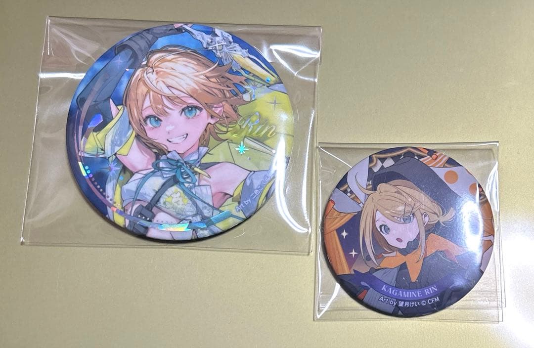 鏡音リン 39culture 2024 EXTRA ブラックサーカス 缶バッジ - メルカリ