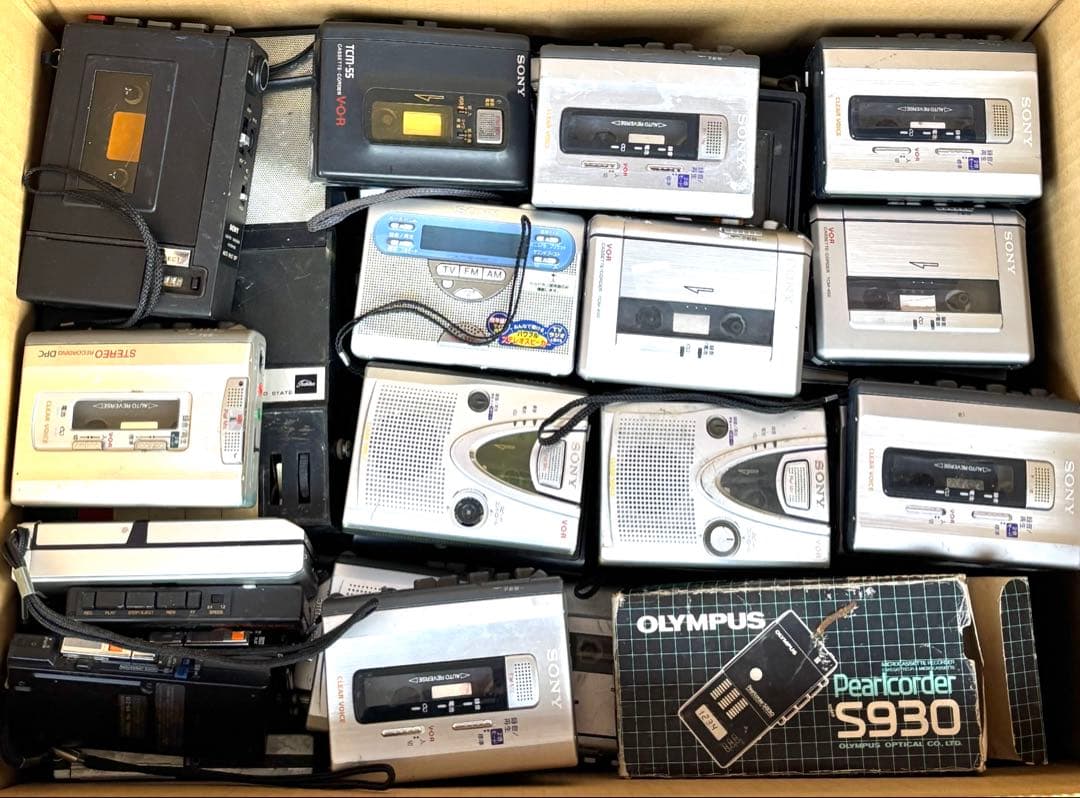 カセットプレーヤー(ジャンク) カセットプレーヤー ジャンク品 大量